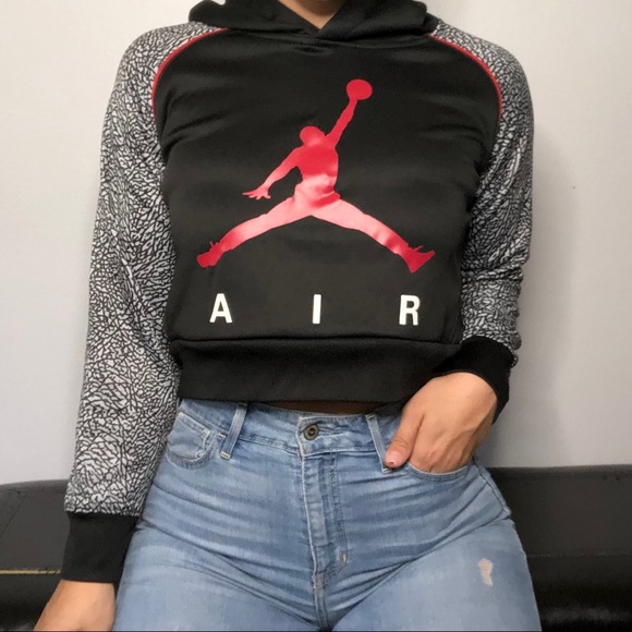Jordan Tops - JORDAN Crop Hoodie